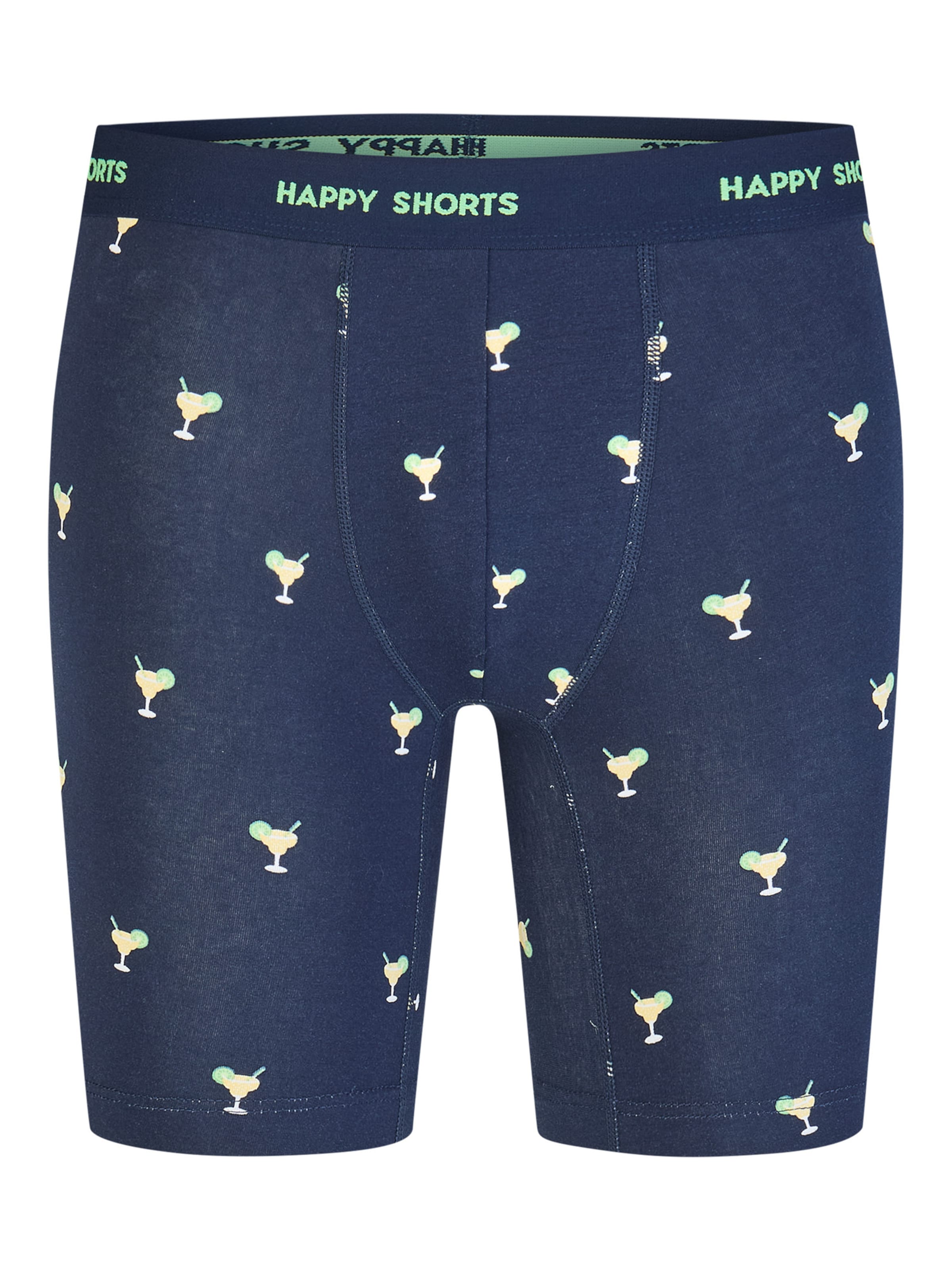 Happy Shorts Boxershorts ' Jersey ' in Blauw