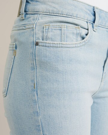 WE Fashion Skinny Kavbojke | modra barva