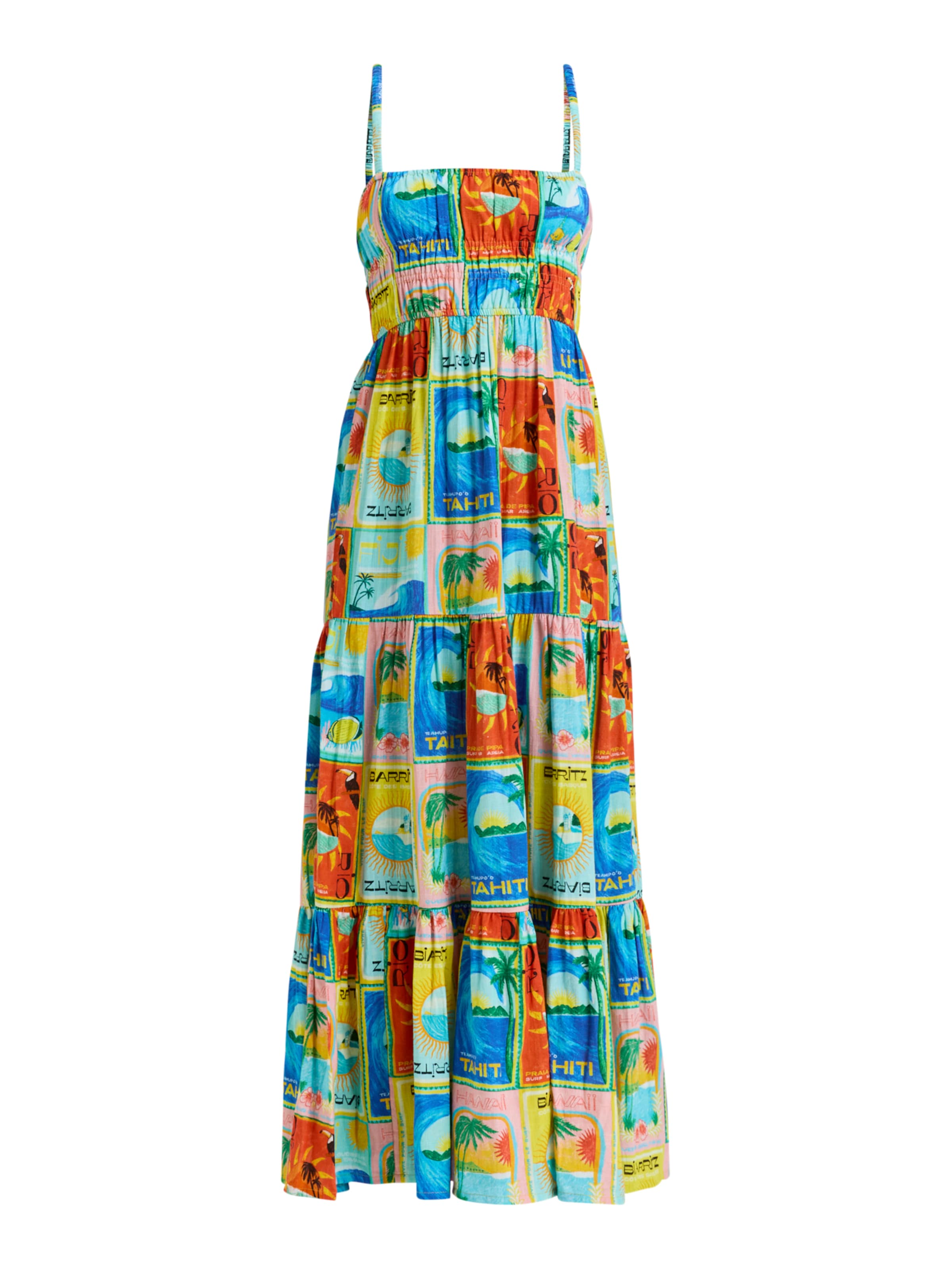 Robe d’été 'Atlas Sunshine Coastline' ROXY en mélange de couleurs : devant