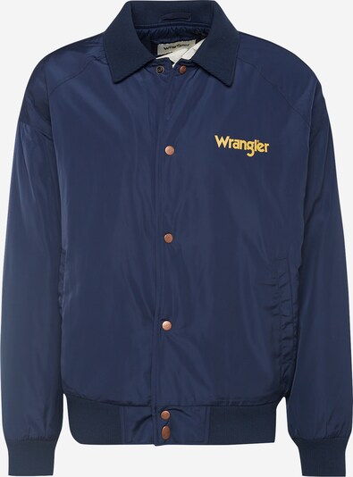 WRANGLER Veste mi-saison en bleu marine / jaune, Vue avec produit