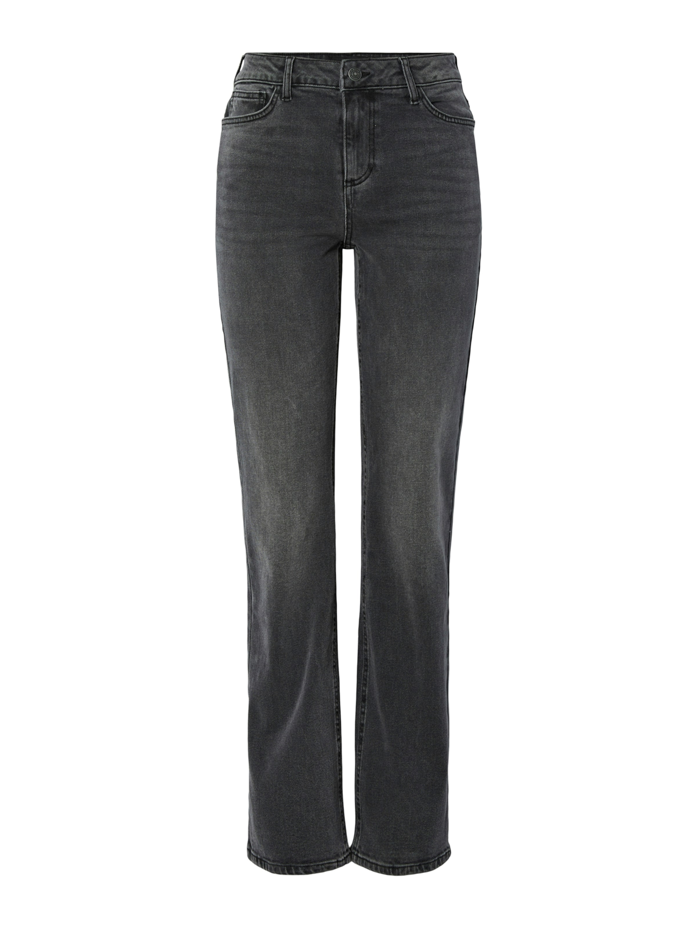 PIECES Regular Jeans 'PCKelly' in Grey: front