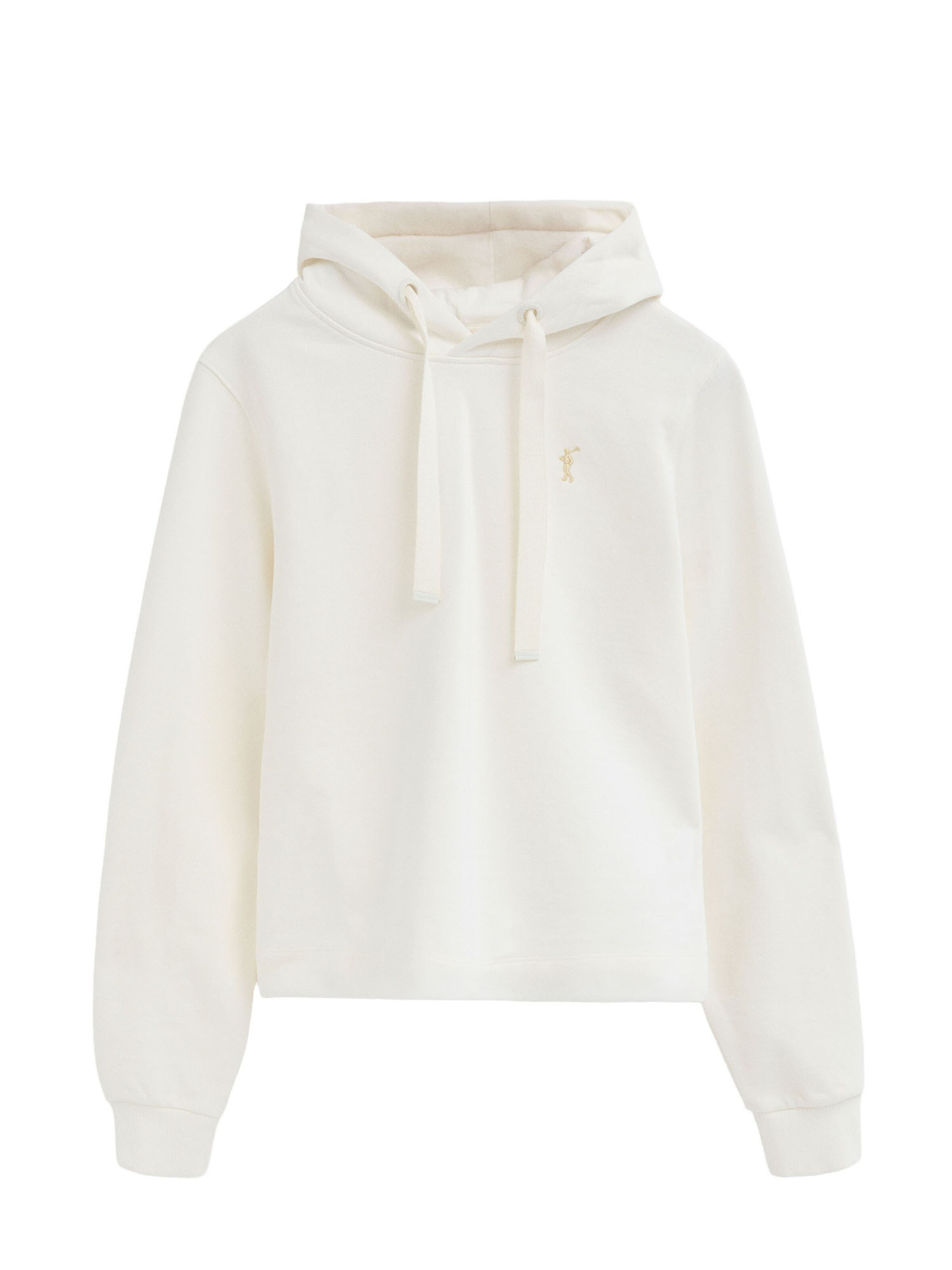Polo Club Sweatshirt in Weiß: Vorderseite