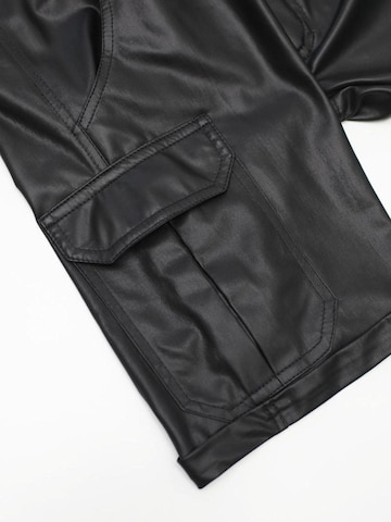 Regnes Fetish Planet Regular Cargo Pants 'Lorenzo' in Black