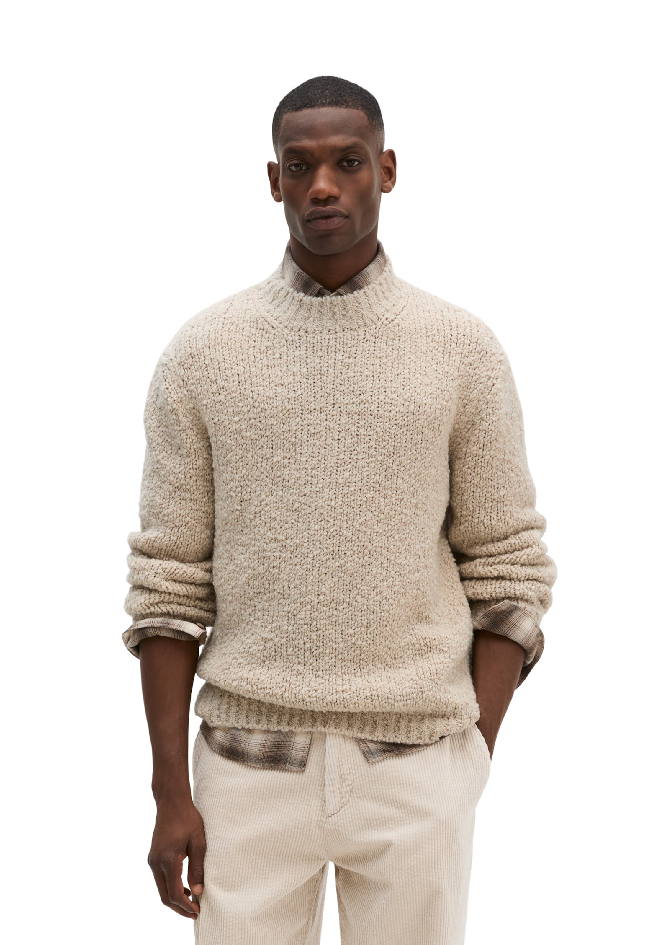 Marc O'Polo Pullover in Beige: Vorderseite