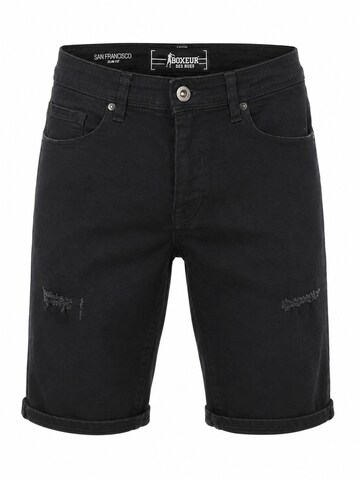 Boxeur des Rues Regular Jeans‌‌ in Schwarz: Vorderseite