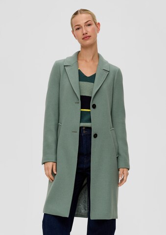 Manteau mi-saison s.Oliver en vert : devant