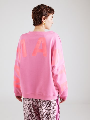 miss goodlifeSweater majica 'Namasté' - roza boja