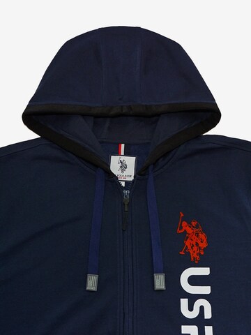 U.S. POLO ASSN. Sweatjacke in Blau