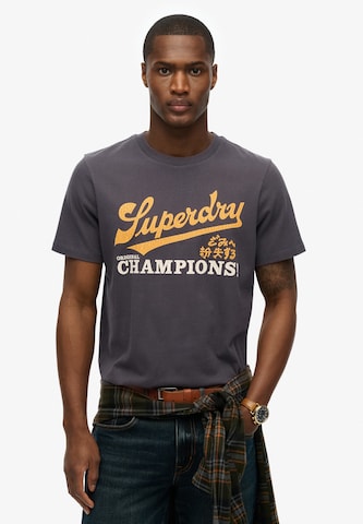 Superdry Shirt in Grey: front