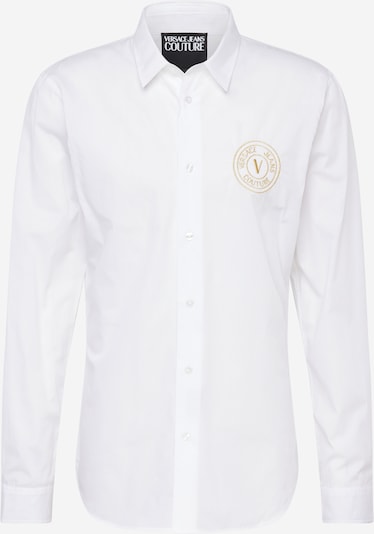 Versace Jeans Couture Overhemd in de kleur Goud / Wit, Productweergave
