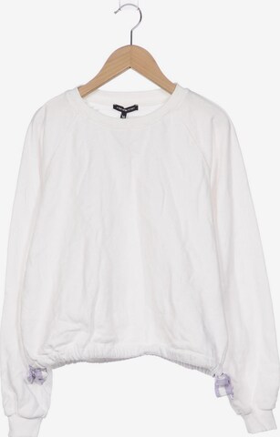 ONE MORE STORY Sweatshirt & Zip-Up Hoodie in S in White: front