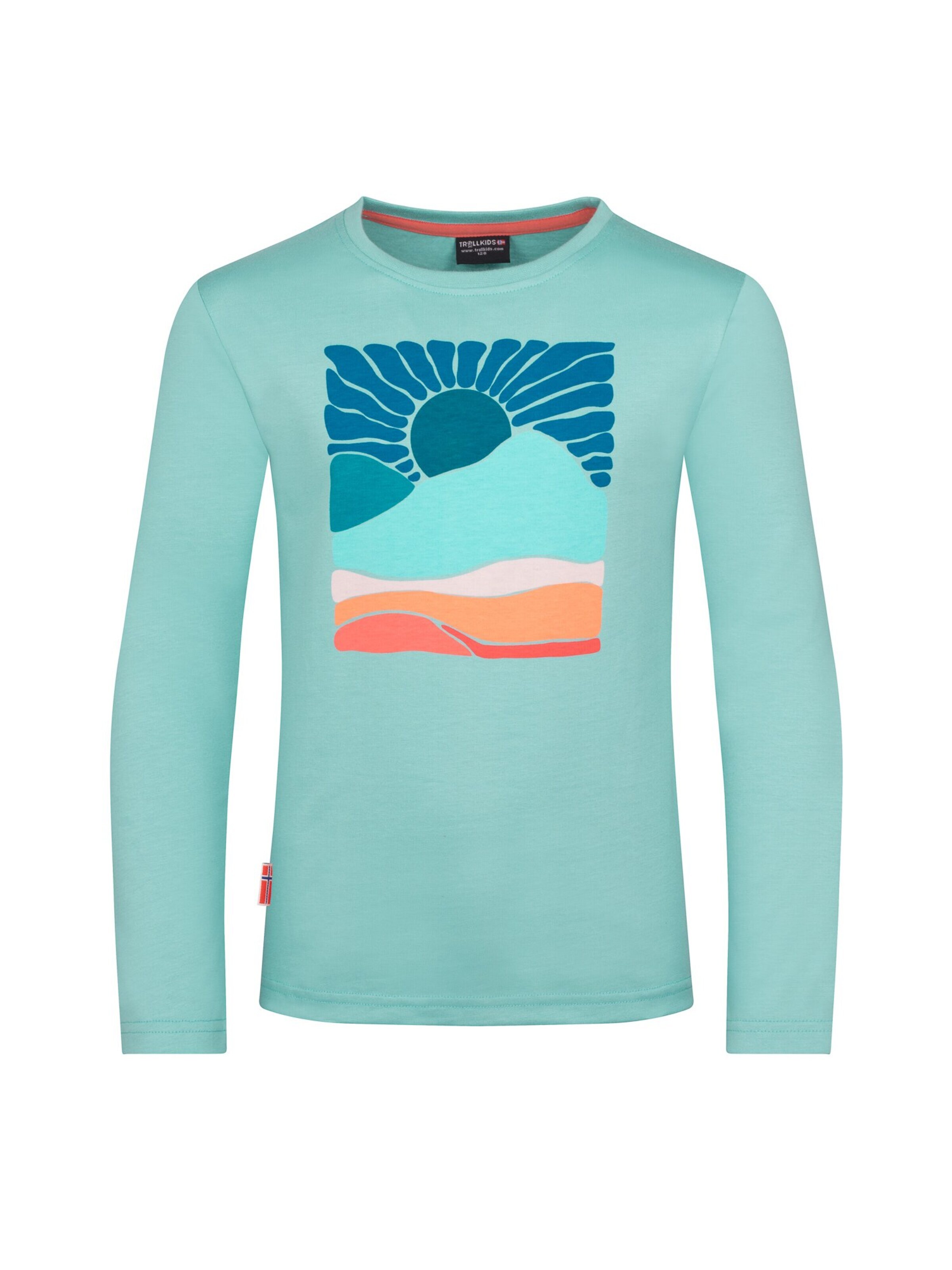 TROLLKIDS Performance Shirt in Blue: front