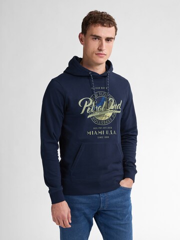 Petrol Industries - Sudadera 'Biscuit' en azul: frente