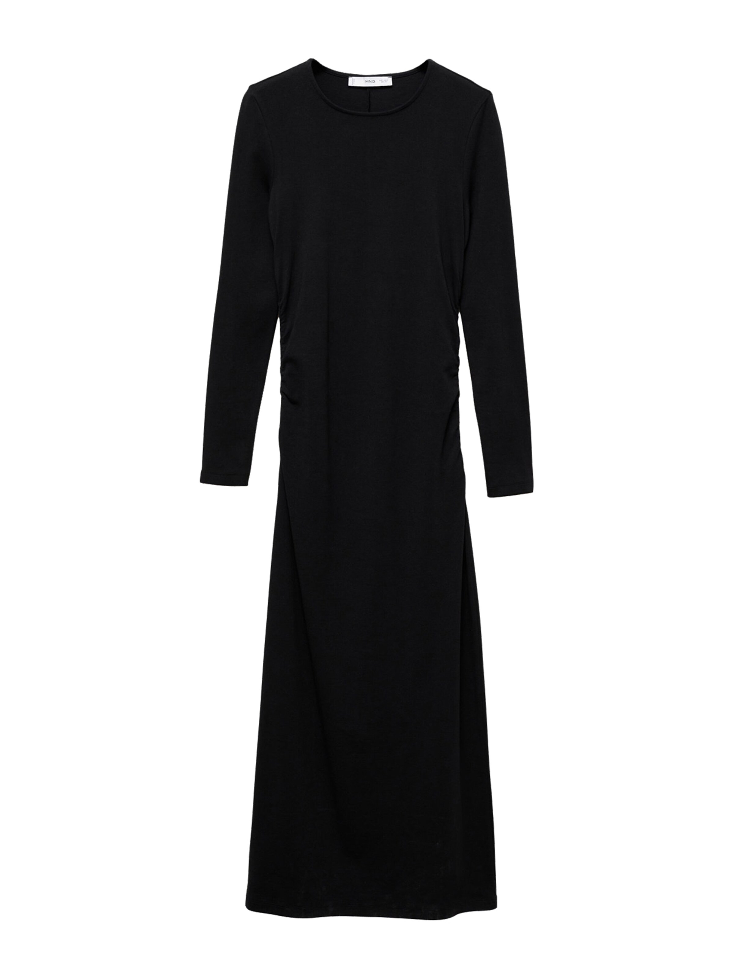 MANGO Kjole 'BASILA' i sort: forside