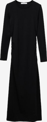 MANGO Šaty 'BASILA' – černá: přední strana