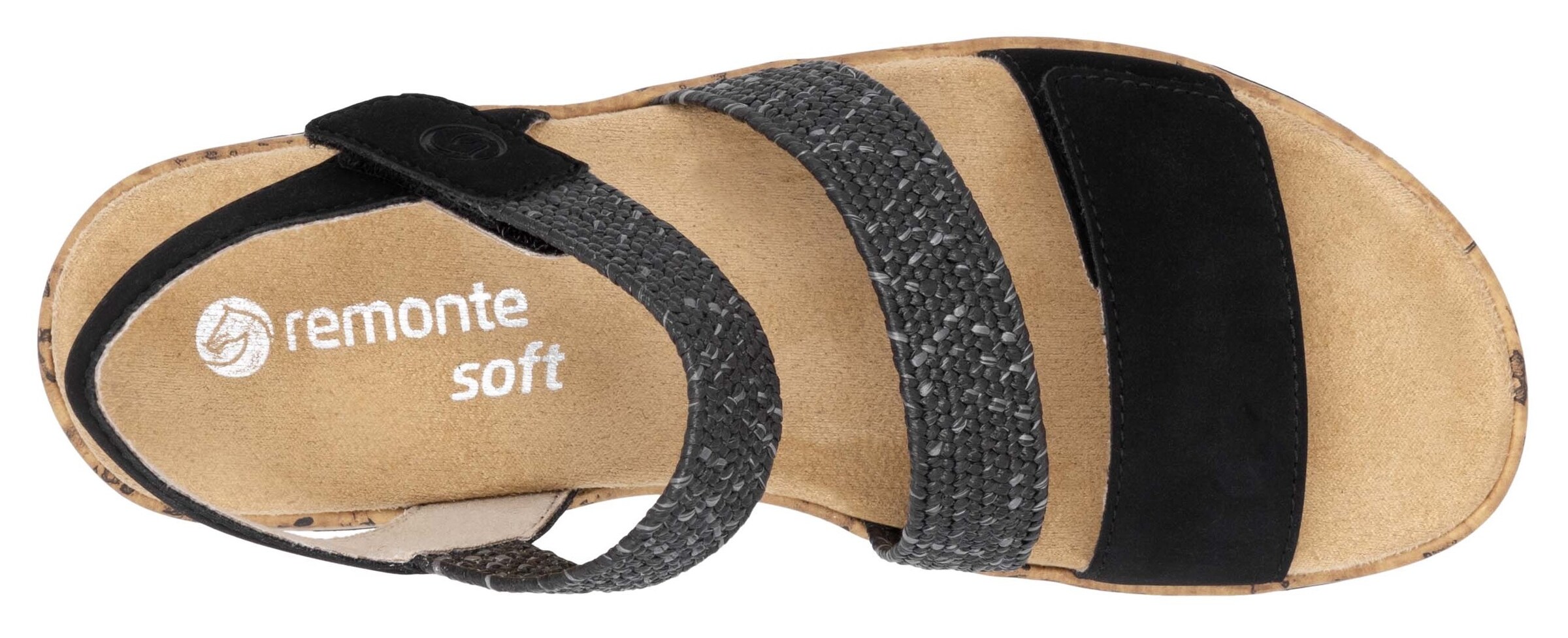 Sandalo di REMONTE in nero