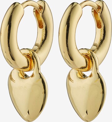 Boucles d'oreilles 'Sophia' Pilgrim en or : devant