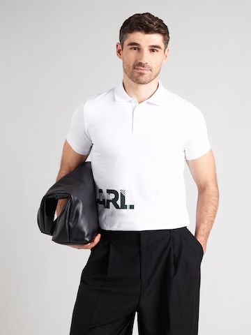 T-Shirt Karl Lagerfeld en blanc : devant
