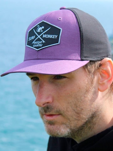 Casquette de sport Surf Monkey en violet