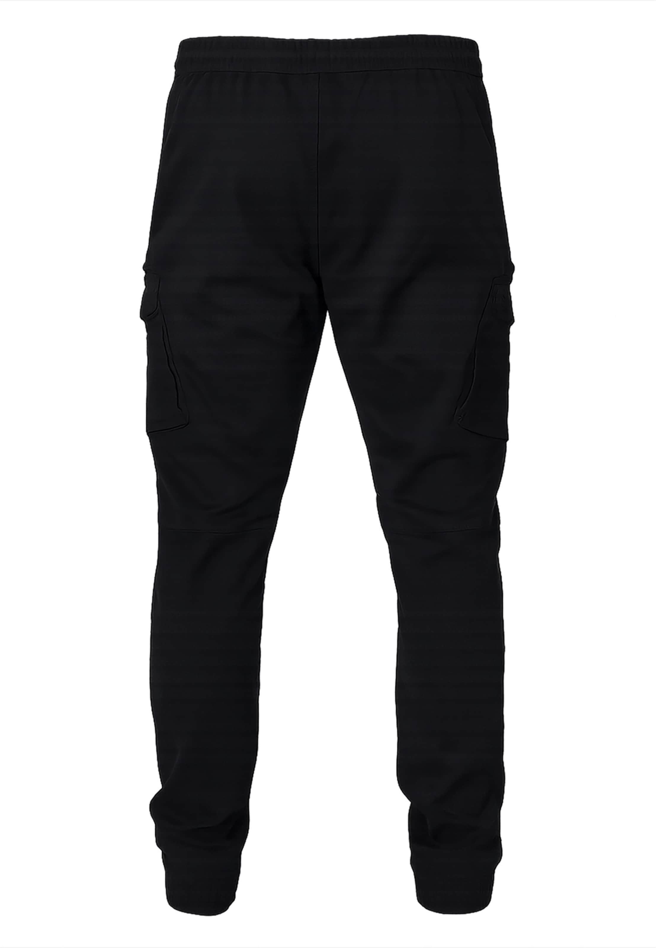 883Police Tapered Cargobroek in Zwart