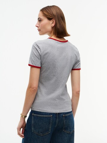 TOMMY HILFIGER Shirt 'Varsity' in Grey