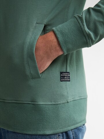 Petrol Industries Кофта на молнии в Зеленый