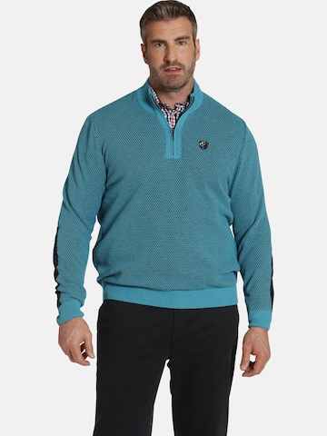 Charles Colby Sweater in Green: front