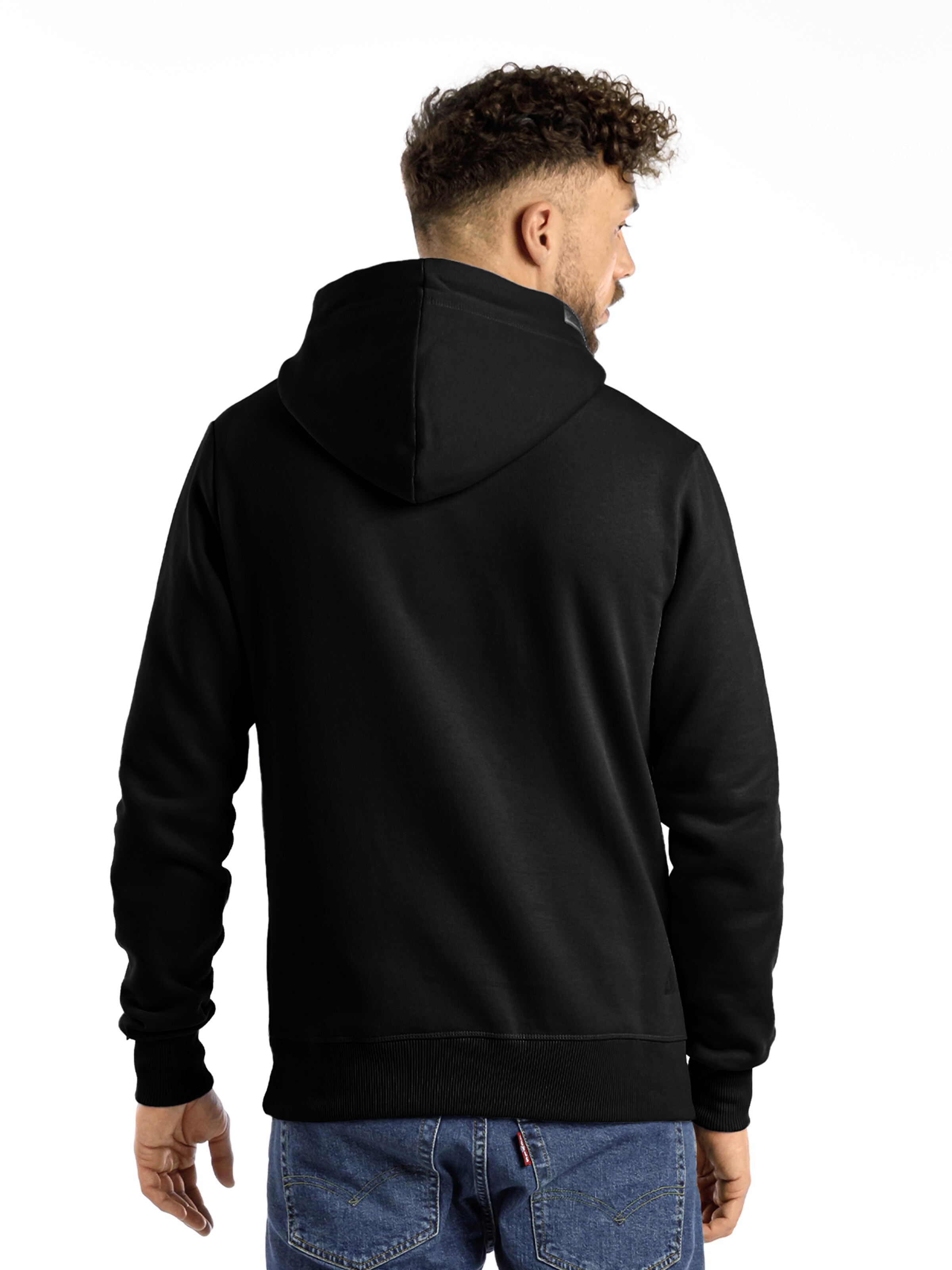 SPITZBUB Sweatshirt in Schwarz