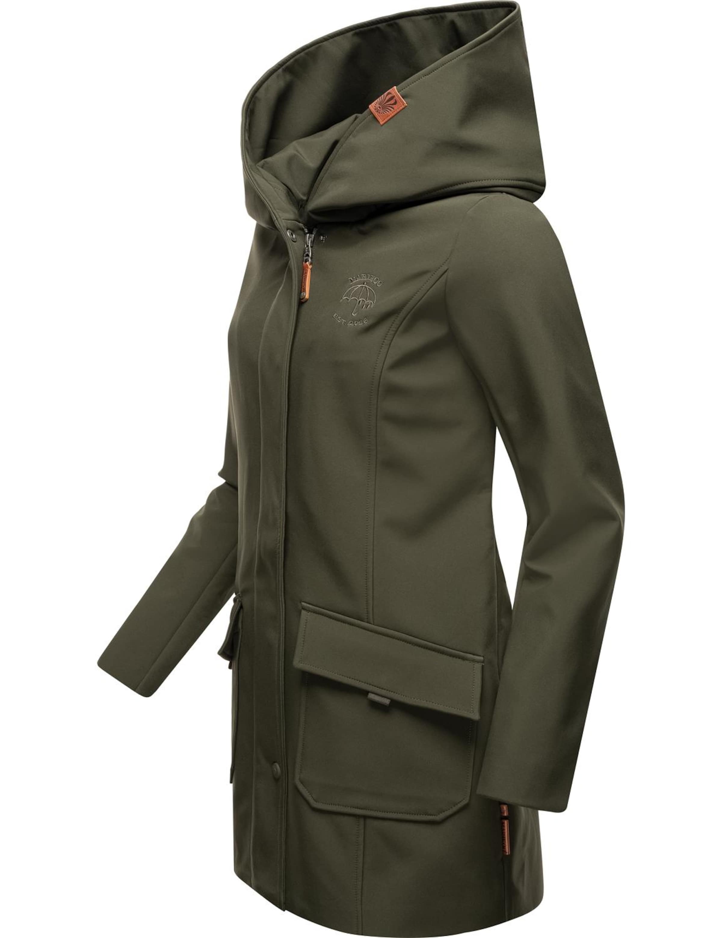Manteau fonctionnel 'Mayleen' MARIKOO en vert