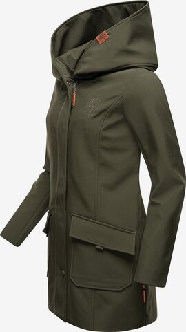 MARIKOO Raincoat 'Mayleen' in Green