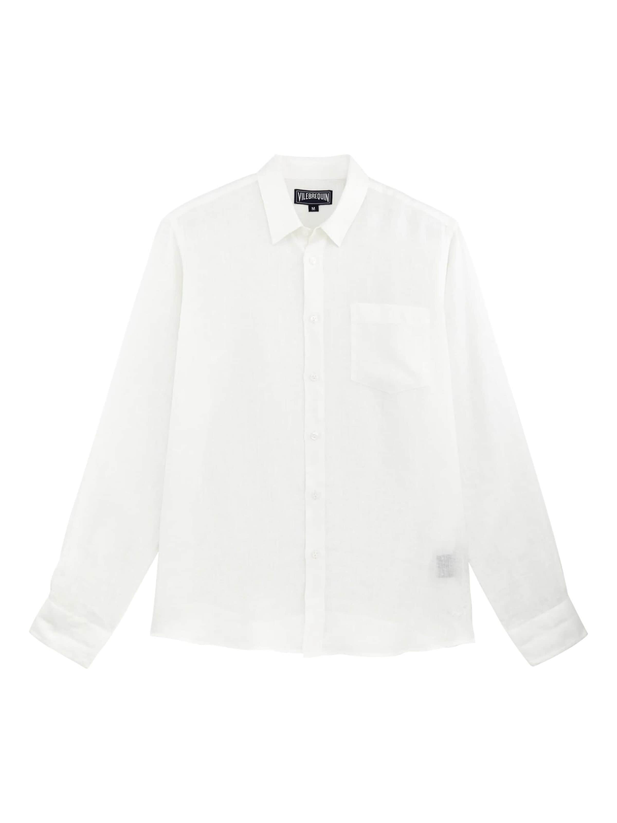 Vilebrequin Regular fit Button Up Shirt in White: front