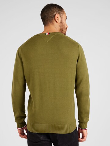 TOMMY HILFIGER - Pullover em verde