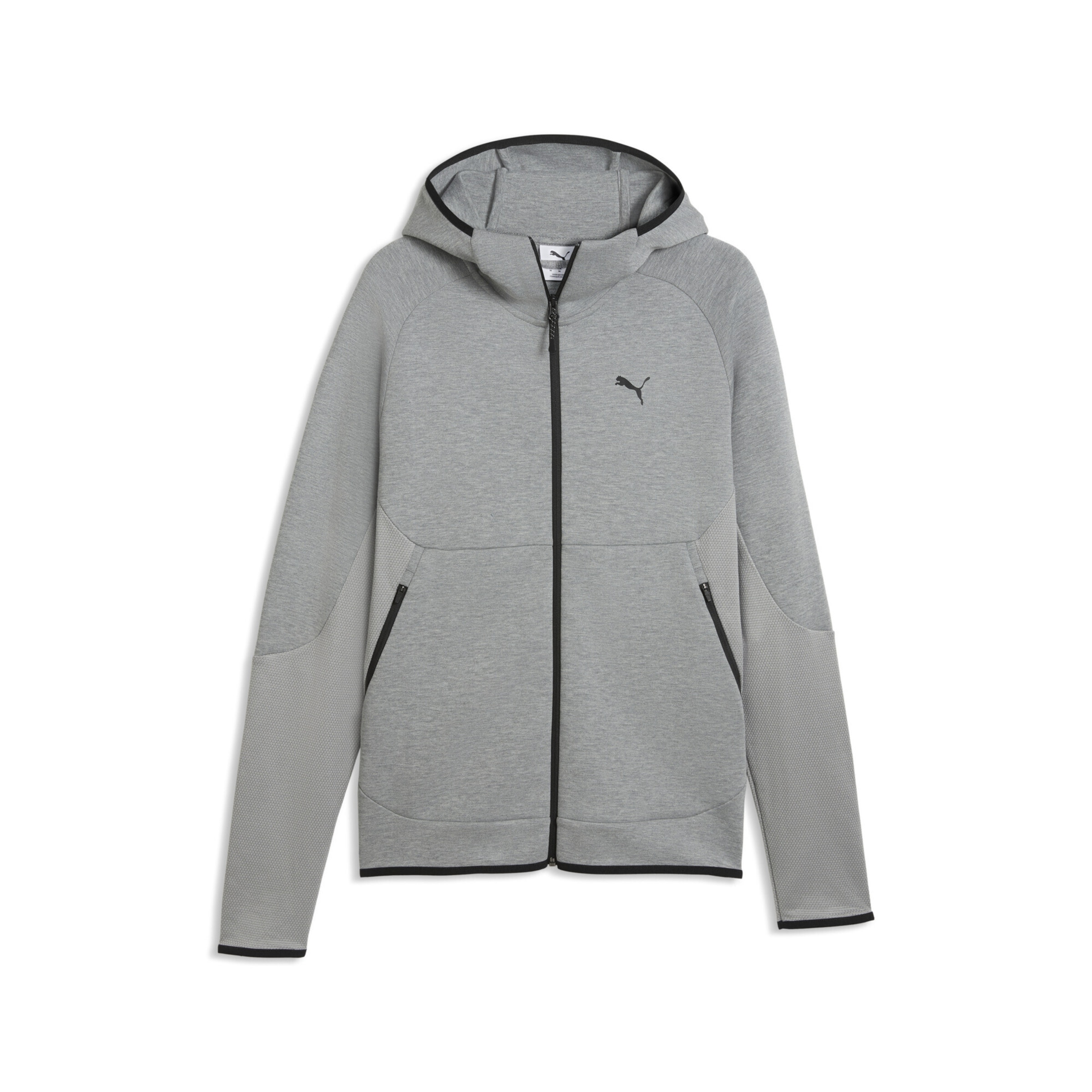 Veste de survêtement PUMA en gris : devant