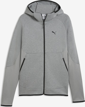 Veste de survêtement PUMA en gris : devant