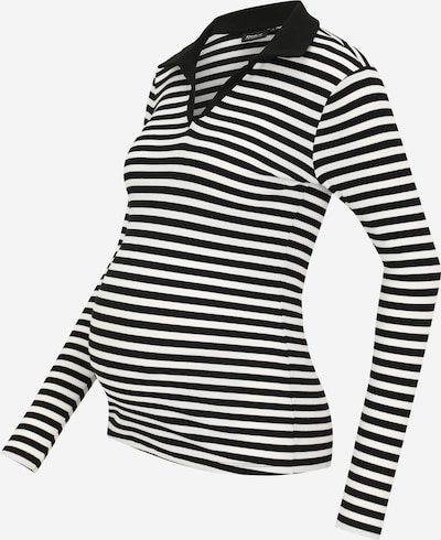 Only Maternity Paita 'OLMPilla' värissä musta / valkoinen, Tuotenäkymä