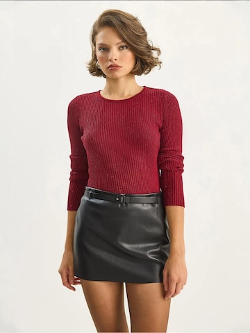 Pullover di Bianco Lucci in rosso