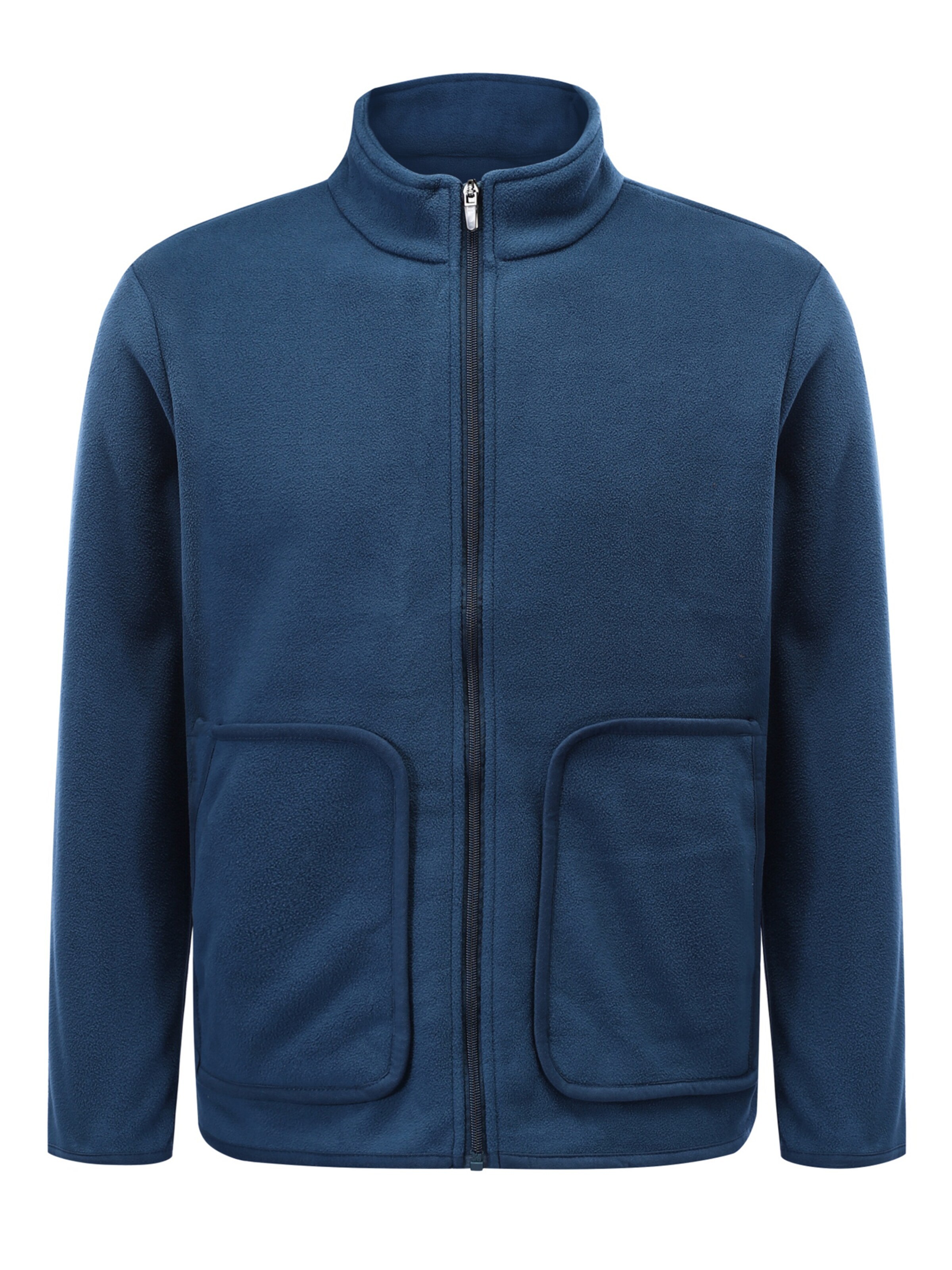 YOUTHUP Between-Season Jacket in Blue: front