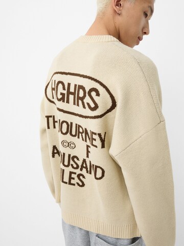 Bershka Trui in Beige