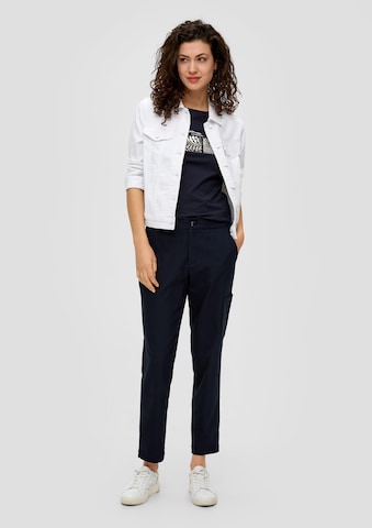 s.Oliver Regular Trousers in Blue