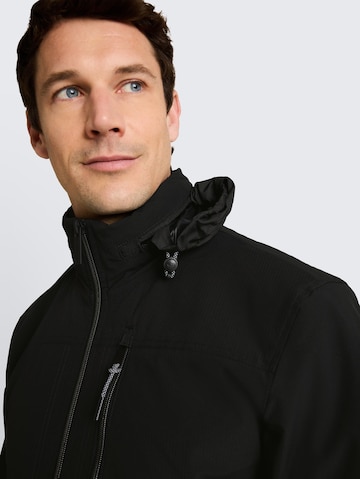 TOM TAILOR Between-Season Jacket in Black