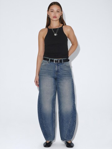 Dr. Denim Loose fit Jeans 'Nanci Mid Barrel Seam' in Blue