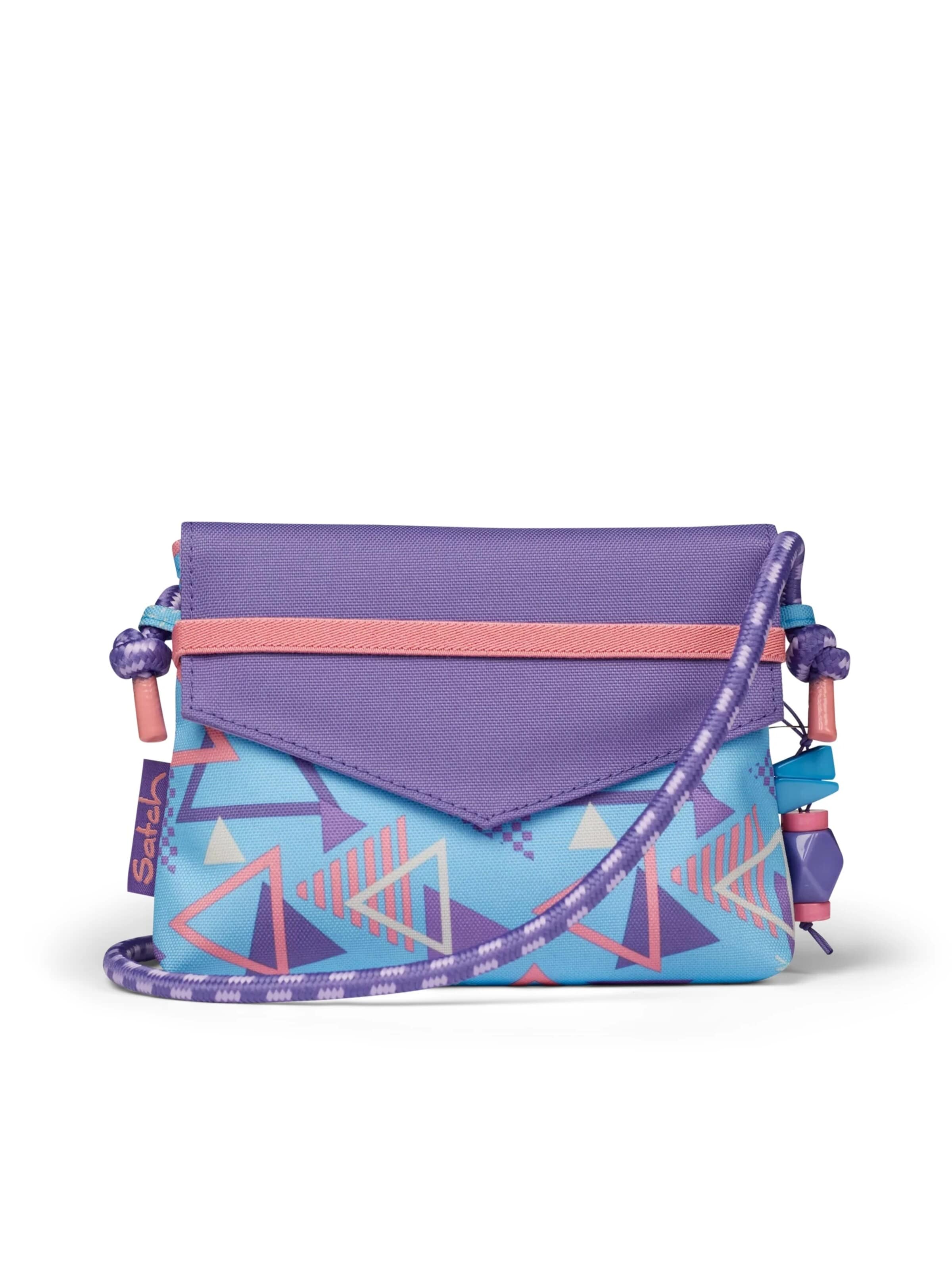 Satch Bag 'Tasche Clutch' in Purple: front