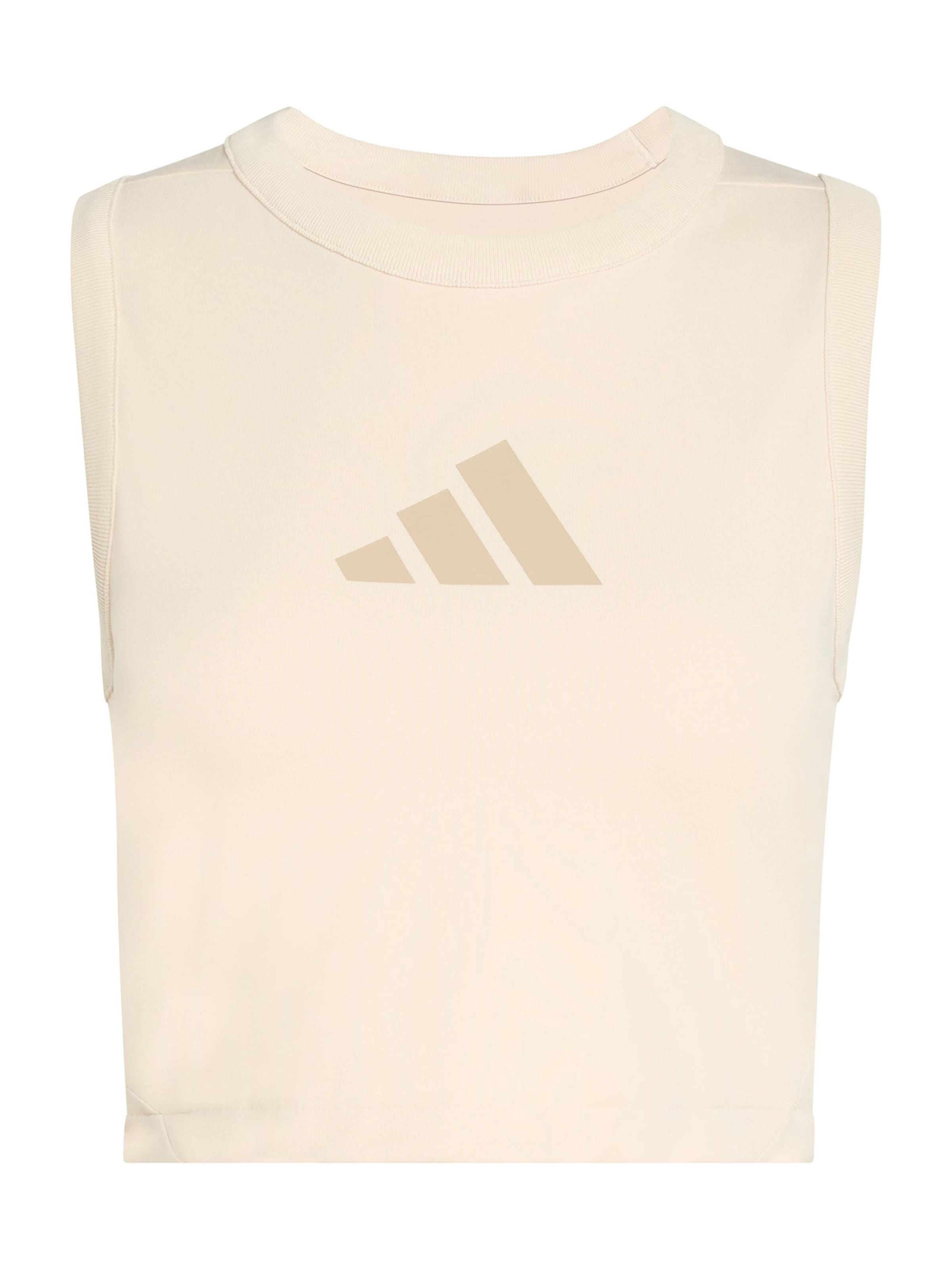 Haut de sport 'Z.N.E.' ADIDAS SPORTSWEAR en beige : devant