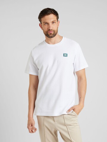 Les Deux T-Shirt 'Piece' in Weiß: predná strana