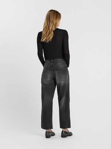Le Temps Des Cerises Wide leg Jeans in Black: back