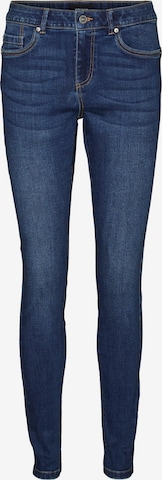 VERO MODA Skinny Jeans 'ALIA' in Blauw: voorkant