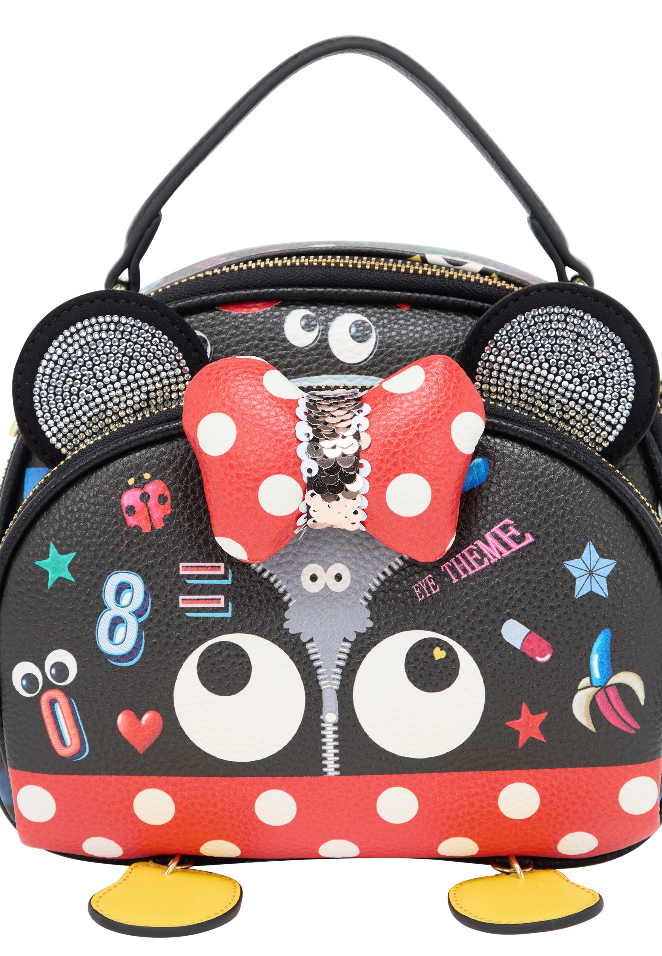 Sacs à main 'Pop Eyetheme' MYMO en noir