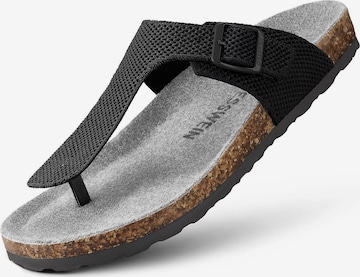 Séparateur d'orteils GIESSWEIN en noir : devant