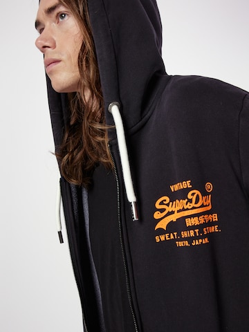 Superdry Mikina – černá