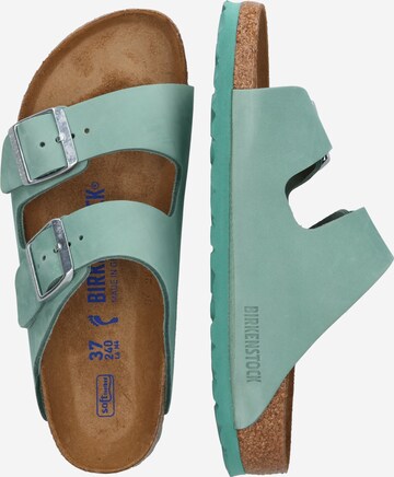 Saboți 'Arizona' de la BIRKENSTOCK pe albastru